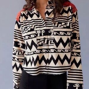 NWT Women’s Urban Outfitters BDG Western Mushroom Shirt Size S
